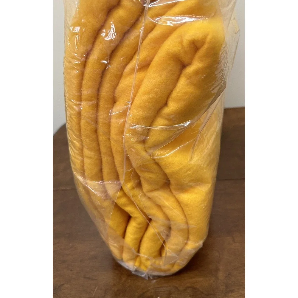 Vintage Beacon Blanket Harvest Gold Mustard Yellow 72